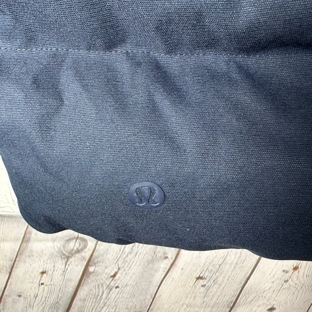 Lululemon Wunder Puff Down Vest Mens XL Navy Blue Puffer Full Zip‎ Goose Down